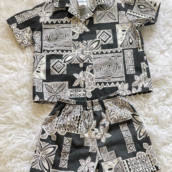 2T Summer kala Hawaii set - Picture 2 of 7